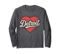 Retro Detroit Heart City Pride, Ritorno al Passato Maglia a Manica