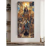 Retrò Diamond Painting Kit Completo, Africa Diamond Painting Grande 100x50cm, Fai da Te 5D Diamantini Crystal Art Strass Ricamo a Punto Croce Artigianale Kit Decorazione Domestica, Regali 0R-791