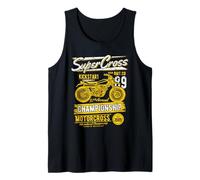 Retro Dirt Bike Supercross Motocross Design Vintage Canotta