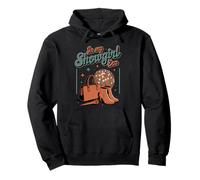 Retro Disco Glam Fashion Design Dancing Felpa con Cappuccio