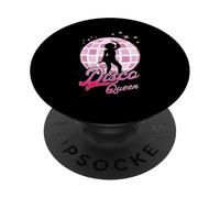 Retro Disco Queen | Musica Techno DJ | Ballerino PopSockets PopGrip Adesivo