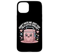 Retro Don't Hate Me Just Cuz I'm Little Cooler Funny Picnic Custodia per iPhone 15 Plus