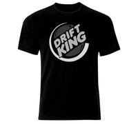 Retro Drift King JDM Auto Cars Drifting Funny T-Shirt