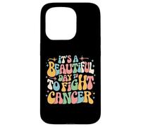 Retro È una bella giornata per combattere la Giornata dei sopravvissuti al cancro Custodia per iPhone 15 Pro