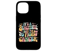 Retro È una bella giornata per combattere la Giornata dei sopravvissuti al cancro Custodia per iPhone 15