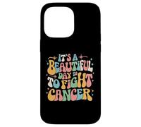 Retro È una bella giornata per combattere la Giornata dei sopravvissuti al cancro Custodia per iPhone 14 Pro Max