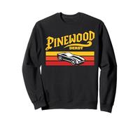 Retro Eighties Pinewood Derby Cub Scouts 80's Sunset Vibe Felpa