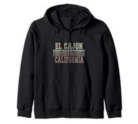 retrò El Cajon California Felpa con Cappuccio