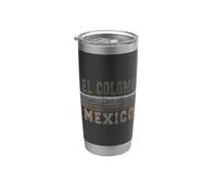 Retro El Colomo Messico Bicchiere termico in acciaio inox doppia parete