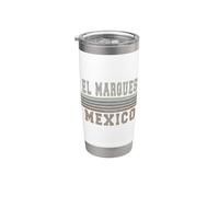 Retro El Marques Messico Bicchiere termico in acciaio inox doppia parete