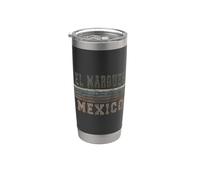 Retro El Marques Messico Bicchiere termico in acciaio inox doppia parete