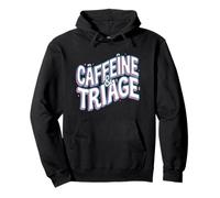 Retro ER Nurse Caffeine & Triage Medical Felpa con Cappuccio