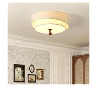 Retro Fabric Bedroom Ceiling Lamp Vintage Cloth Japan Ceiling Light Hotel Restaurant Drco Light Living Room Mood Light