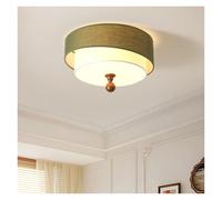 Retro Fabric Bedroom Ceiling Lamp Vintage Cloth Japan Ceiling Light Hotel Restaurant Drco Light Living Room Mood Light