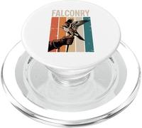 Retro Falconry Falco Falconiere Falchi PopSockets PopGrip per MagSafe