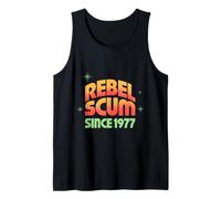 Retro Fantascienza Star Rebel 1977 Spazio Vintage Nerd Nostalgia Canotta