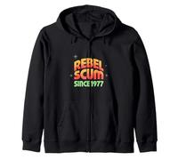 Retro Fantascienza Star Rebel 1977 Spazio Vintage Nerd Nostalgia Felpa con Cappuccio
