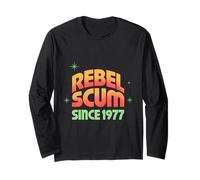 Retro Fantascienza Star Rebel 1977 Spazio Vintage Nerd Nostalgia Maglia a Manica
