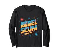 Retro Fantascienza Star Rebel 1977 Spazio Vintage Nerd Nostalgia Maglia a Manica