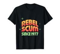 Retro Fantascienza Star Rebel 1977 Spazio Vintage Nerd Nostalgia Maglietta