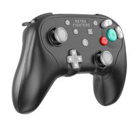 Retro Fighters BattlerGC Wireless 2.4G Controller Black - Gamecube, Game Boy Player, Switch & PC Compatible