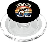 Retro Fisherman Superstition - Non lavare la mia pesca fortunata PopSockets PopGrip per MagSafe