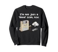Retro Floppy Disk Io Non Sono Solo Un 'Save' Icona, Bambino Felpa