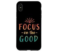 Retro Focus sulle buone vibrazioni positive Custodia per iPhone XS Max