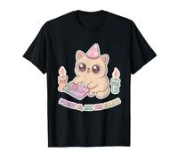 Retro Forget AI Ask The Spirits - Divertente Gatto Mago di Halloween Maglietta