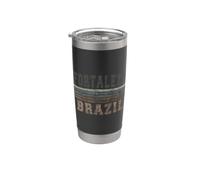 Retro Fortaleza Brasile Bicchiere termico in acciaio inox doppia parete