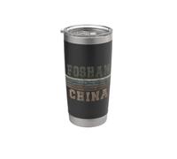 Retro Foshan Cina Bicchiere termico in acciaio inox doppia parete