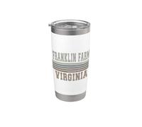 Retrò Franklin Farm Virginia Bicchiere termico in acciaio inox doppia parete