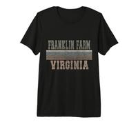 retrò Franklin Farm Virginia Maglietta Premium
