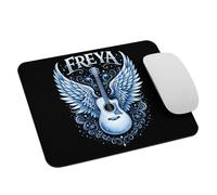 Retro Freya Personalized Name I Love Freya 70'S 80'S Vintage Mousepad Piccolo Tappetino per Mouse Morbido Mouse Pad per Computer Lavoro Casa 25X30Cm