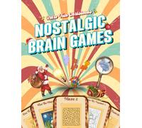 Retro Fun Christmas Nostalgic Brain Games: Vintage Activity Book Word Searches Mazes Spot the Difference