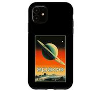 Retro Future American Space Program Inspired SciFi Graphic Custodia per iPhone 11