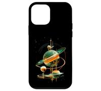 Retro Future American Space Program Inspired SciFi Graphic Custodia per iPhone 12 mini