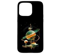 Retro Future American Space Program Inspired SciFi Graphic Custodia per iPhone 15 Pro Max
