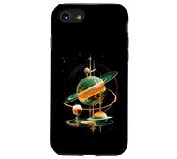 Retro Future American Space Program Inspired SciFi Graphic Custodia per iPhone SE (2020) / 7/8