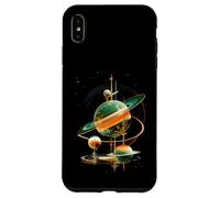 Retro Future American Space Program Inspired SciFi Graphic Custodia per iPhone XS Max