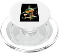 Retro Future American Space Program Inspired SciFi Graphic PopSockets PopGrip per MagSafe