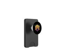 Retro Futuristico Clarinetto Synthwave Vaporwave City PopSockets PopWallet per MagSafe