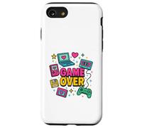 Retro Game Over Design - 90s Gaming Pixel Vintage Gamer Custodia per iPhone SE (2020) / 7 / 8