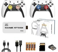 Retro Game Stick - Console Game Stick 2.4G Doppio controller wireless Gioco 4K 30000+ 40000+ giochi Retro Games Boy (128G 40000+ giochi)