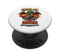 Retro Gamer divertente dicendo 80s Arcade PopSockets PopGrip Adesivo