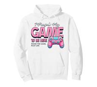 Retro Gamer Ho Messo in Pausa Il Mio Gioco per Essere Qui Controller Felpa con Cappuccio