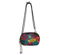 Retro Geometico Stella Rosso Astratto Cross Body Borsa Donna Trendy con Slot per Carte di Credito Borse Laterali Fai una passeggiata bolso de mano para mujer