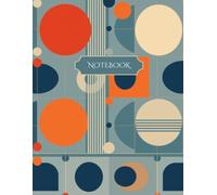 Retro Geometric Harmony Notebook