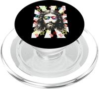 Retro Gesù donne uomini bambini adolescenti anni '60 anni '80 spirituale PopSockets PopGrip per MagSafe