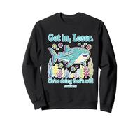 Retro Get in Loser Were Doing Gods Will Bibbia Studio Verso Felpa